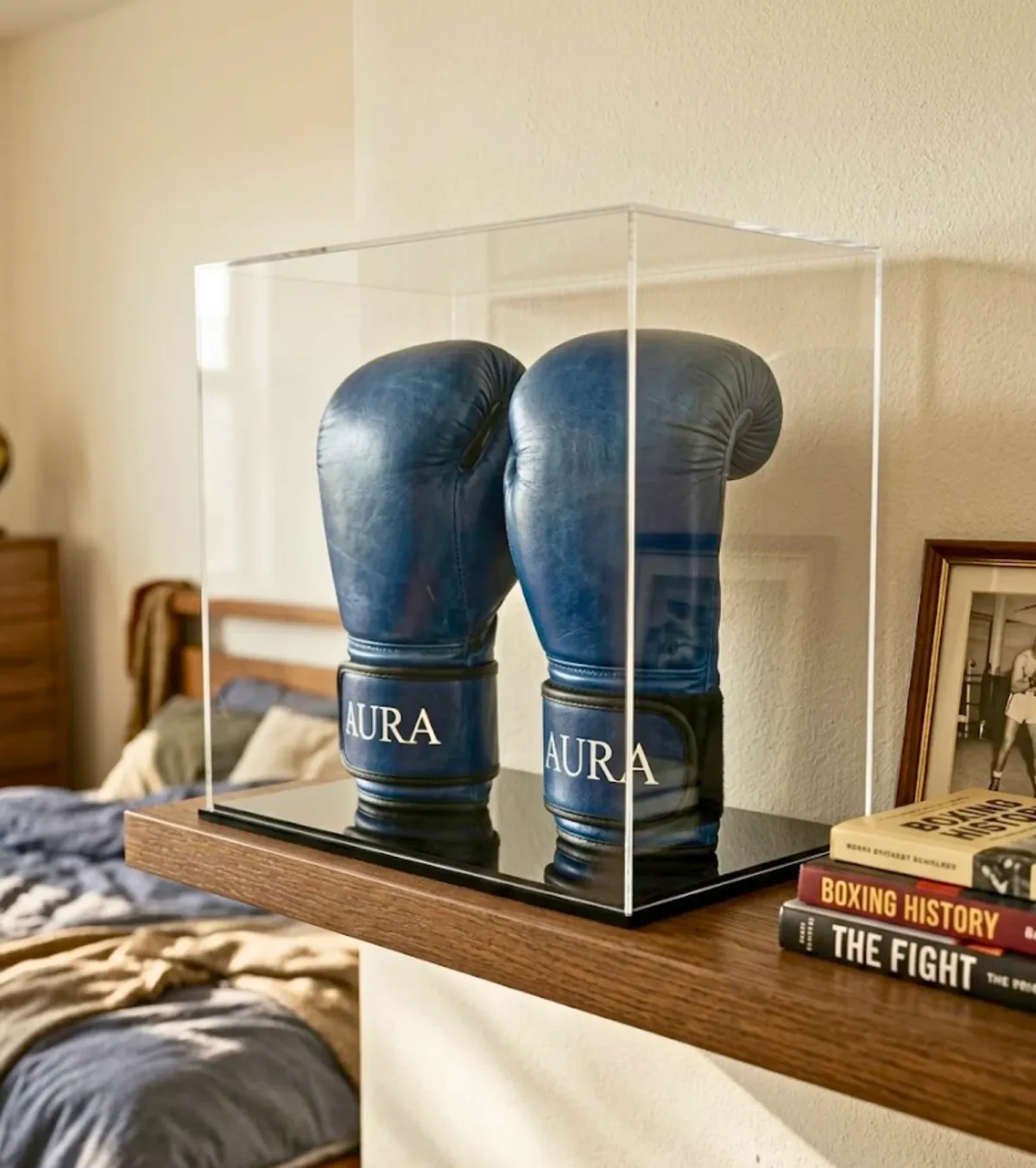 Acrylic Boxing Gloves Display Box