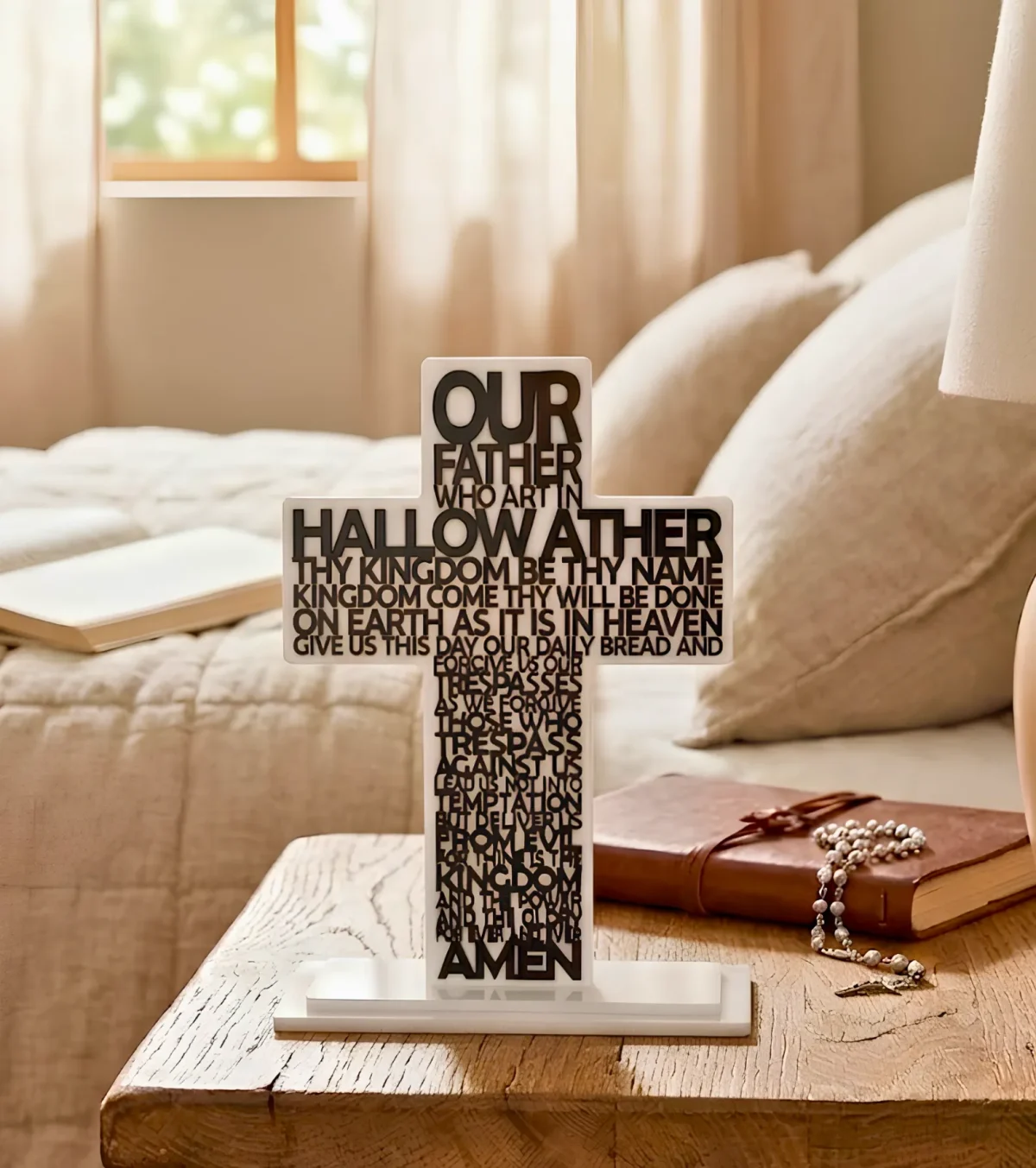 Acrylic Lord’s Prayer