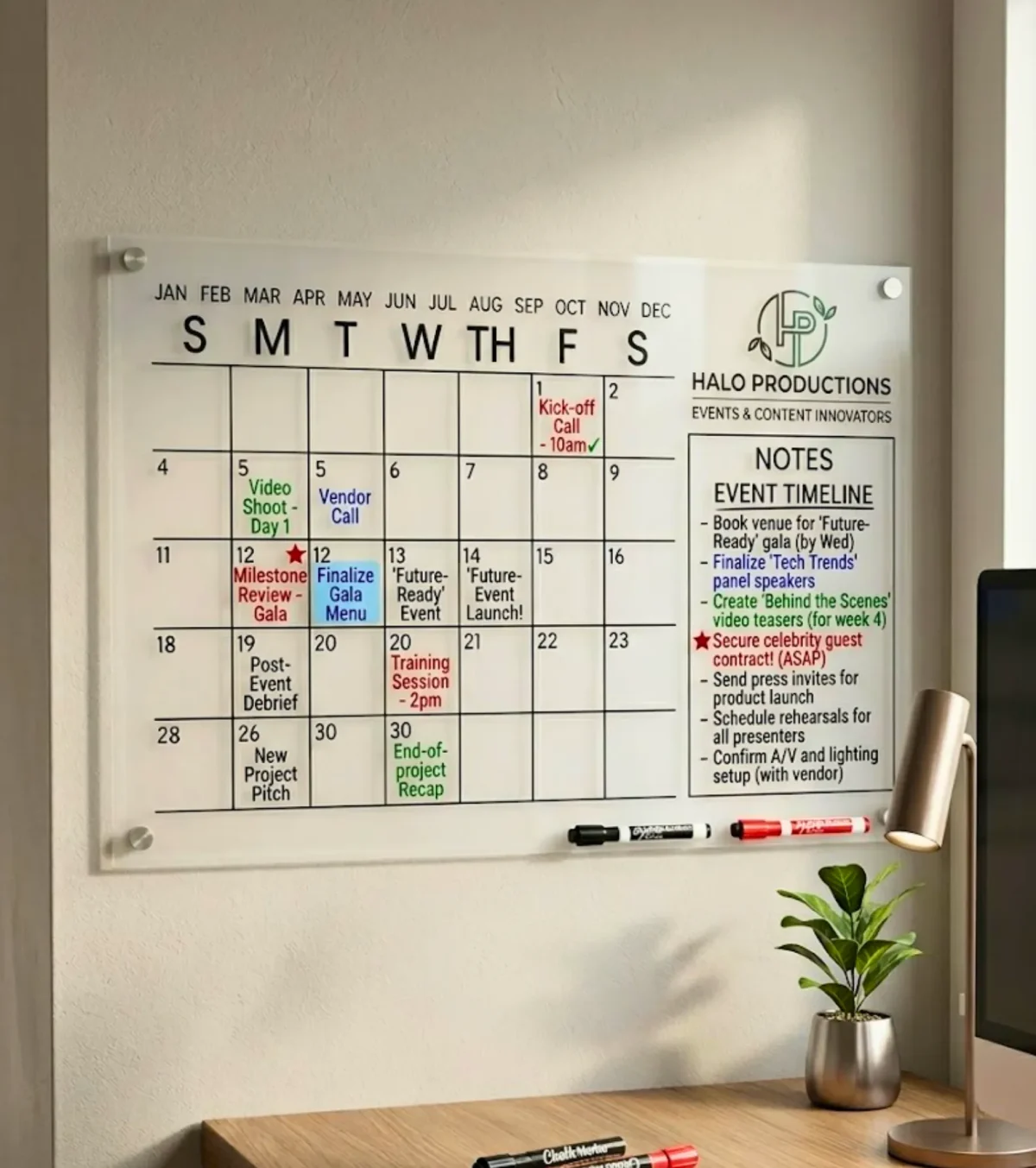 Acrylic Writing Board