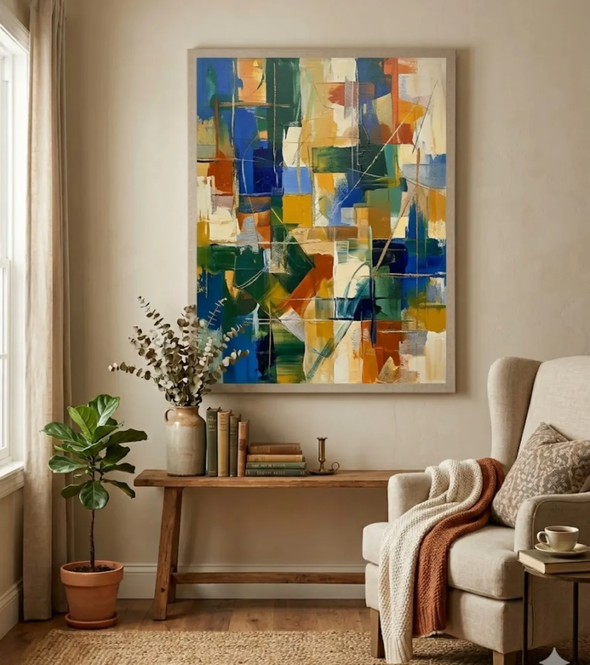 Canvas with Wooden Frame