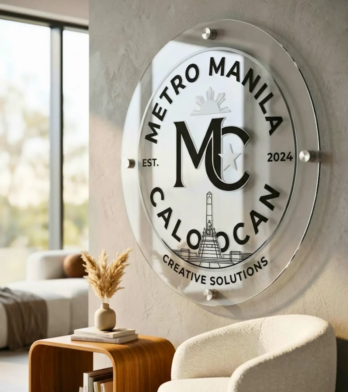 Round Sign